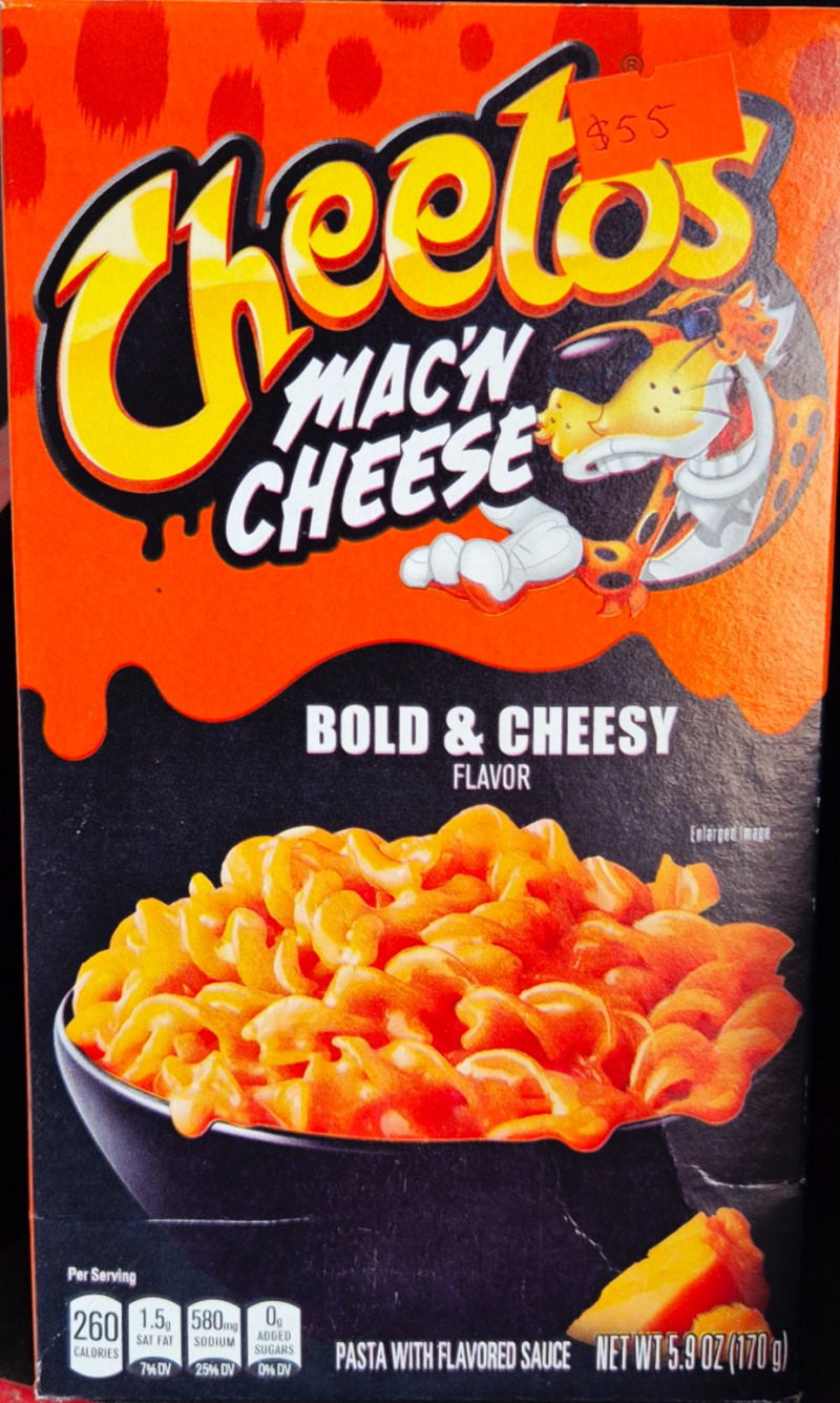 Chettos macana cheese
