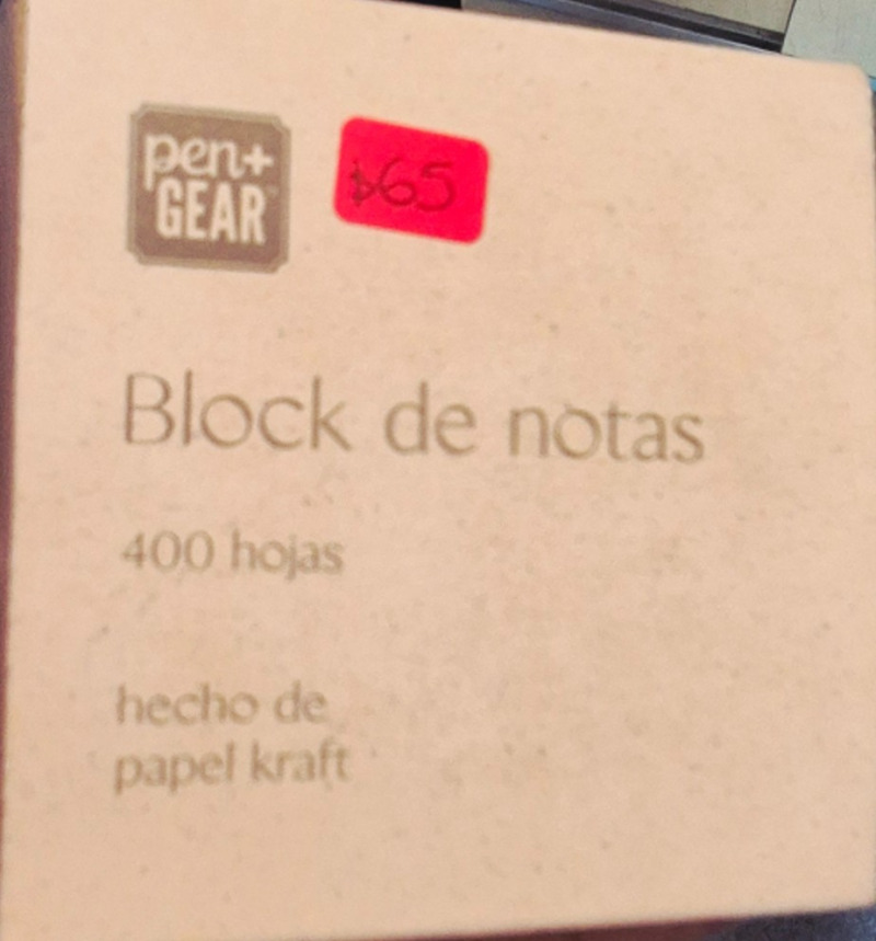 BLOK NOTAS KRAFT