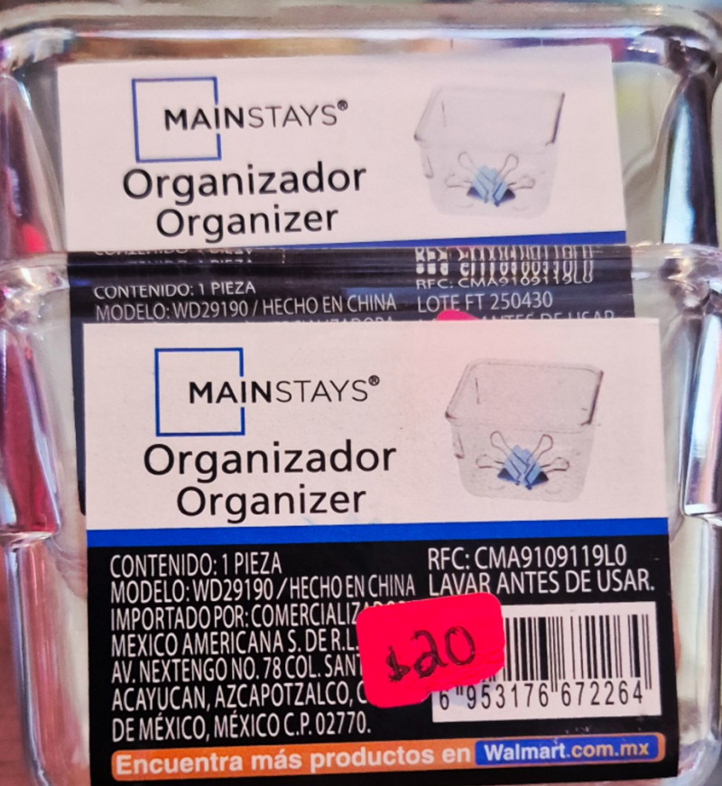 CAJA TRANSPARENTE MINI
