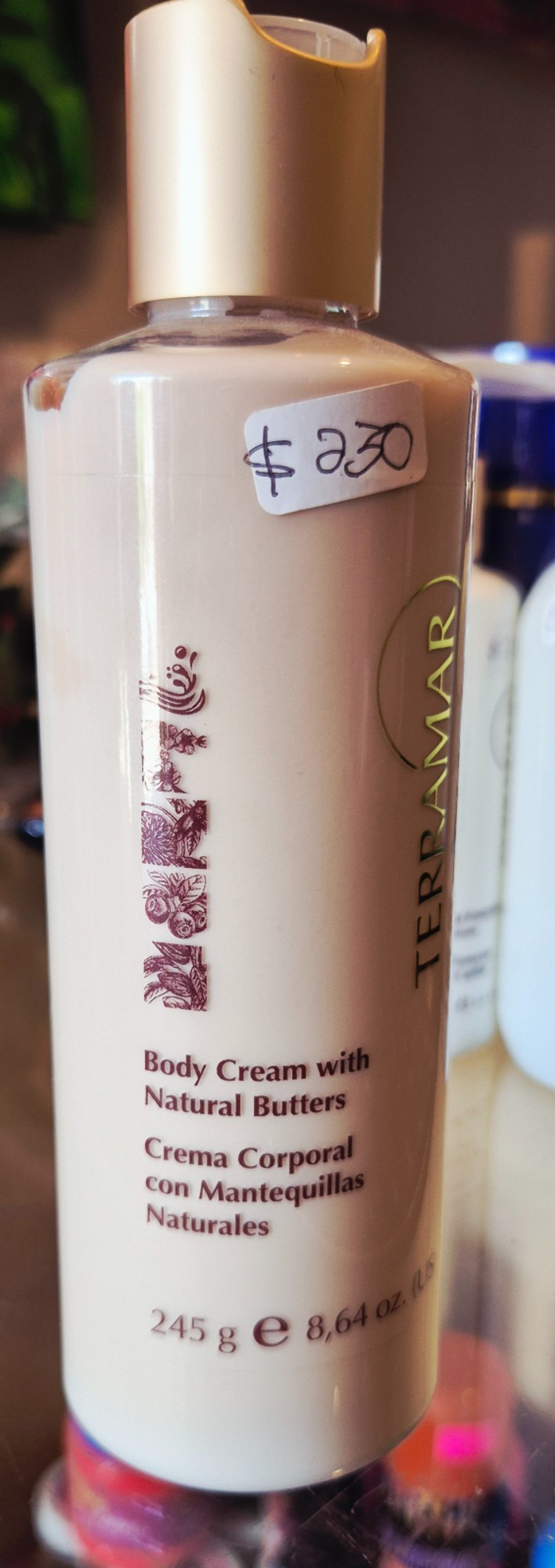 Crema corporal con mantequilla