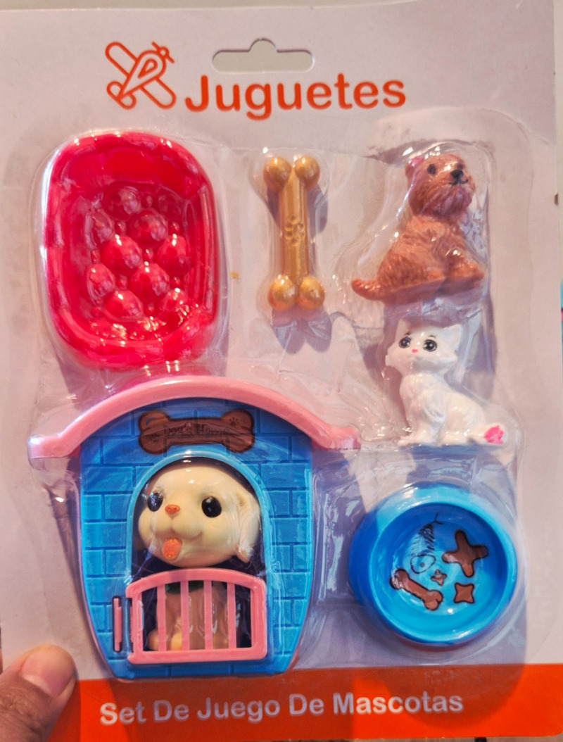 Set juego mascotas