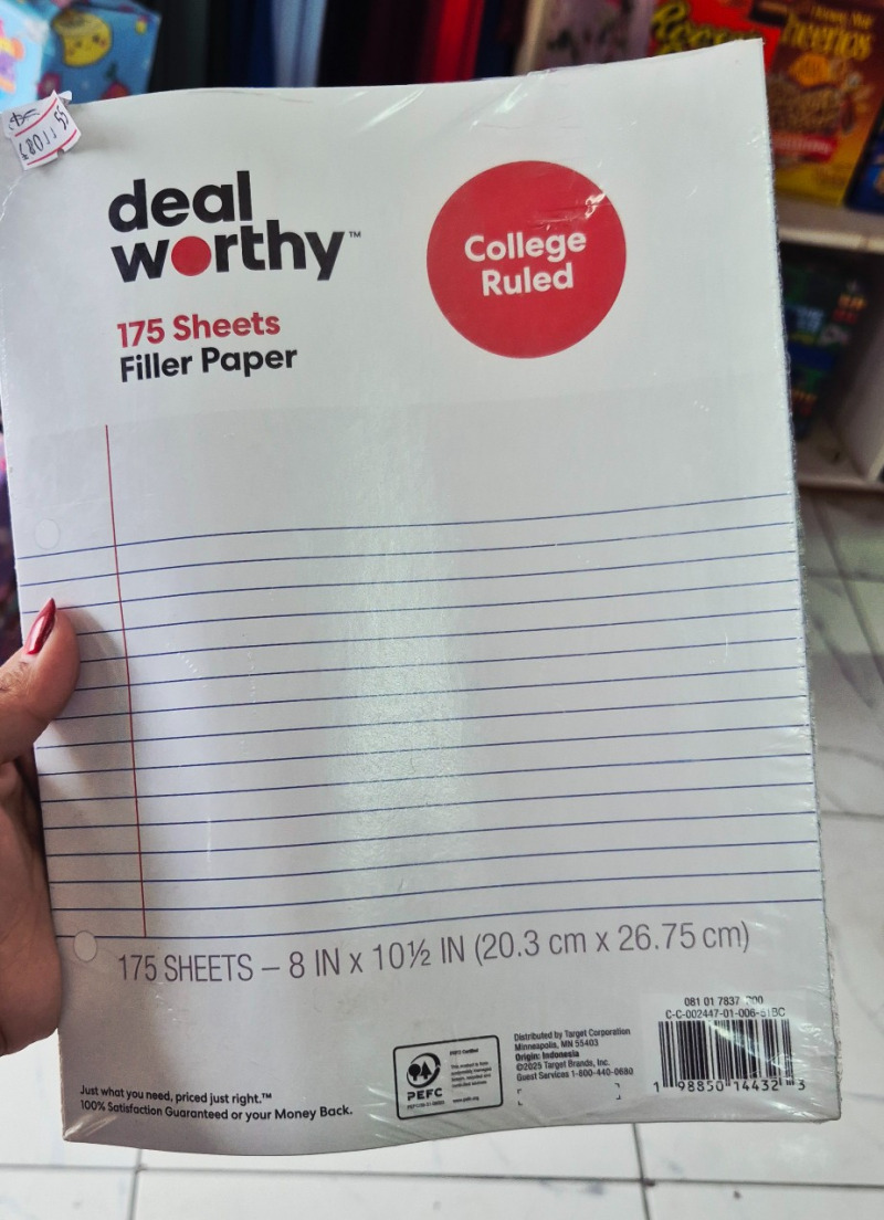 Hojas para Carpeta