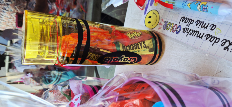 Cilindro crayola