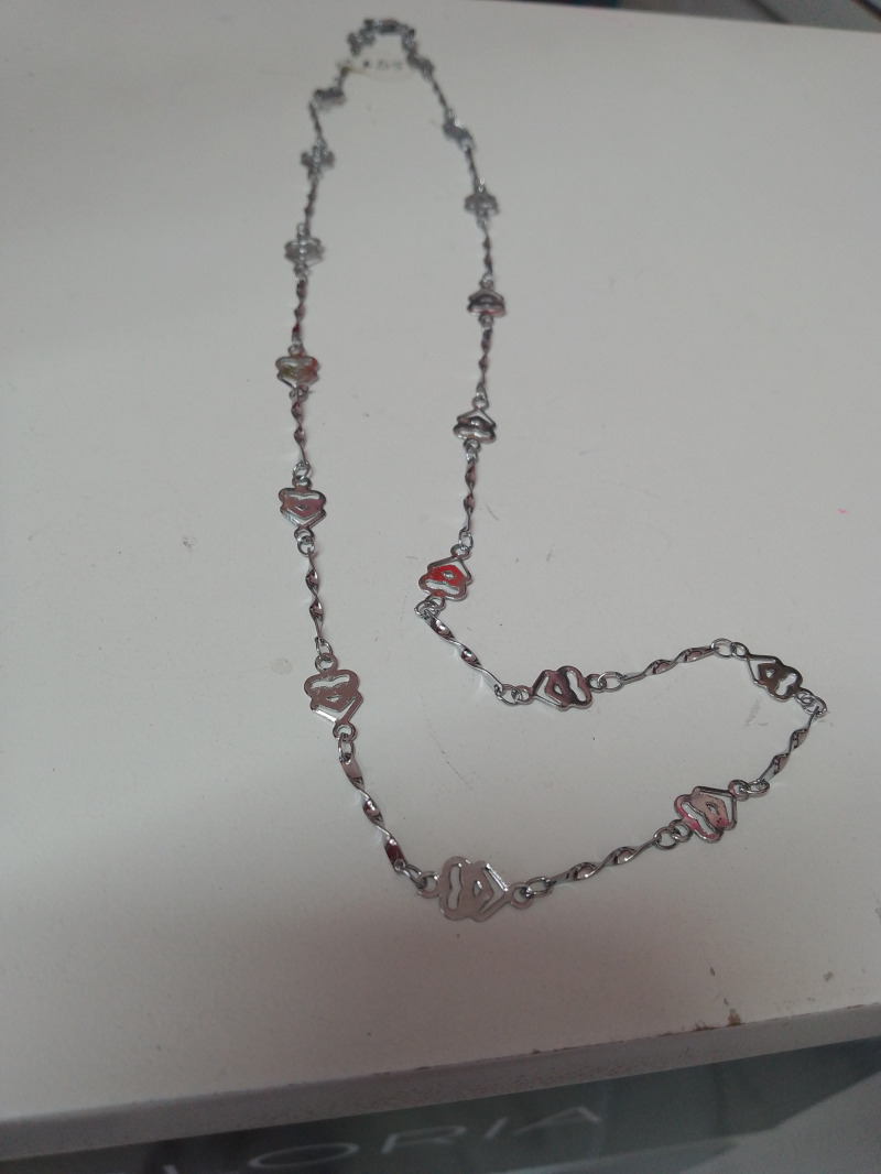 Cadena corazones