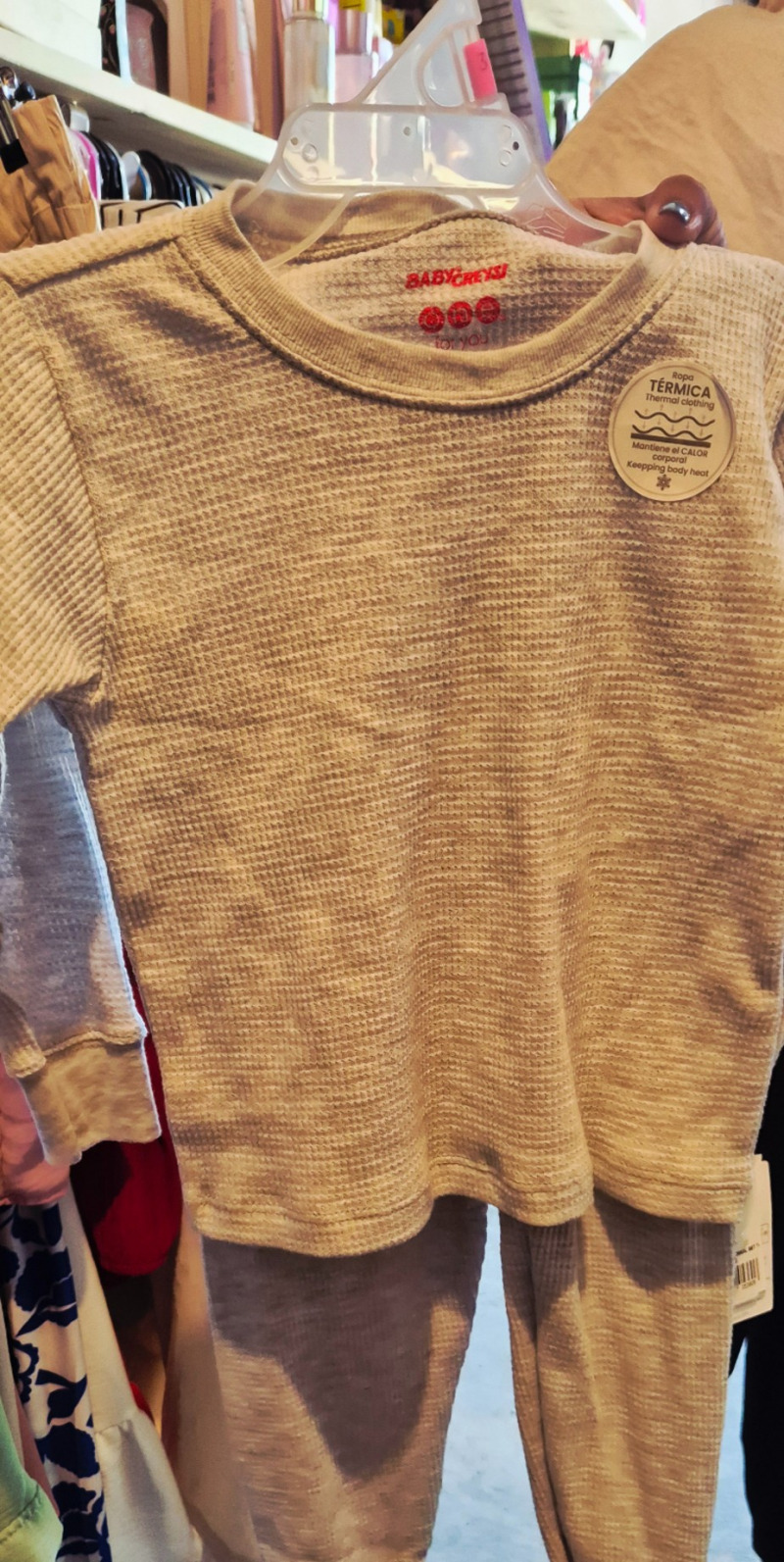 Set termal gris unisex
