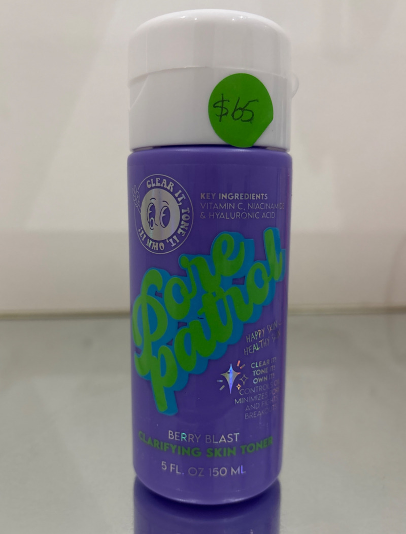 Pore patrol toner
