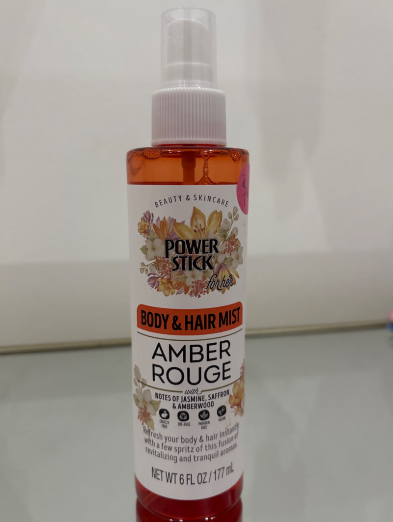 PS amber rouge