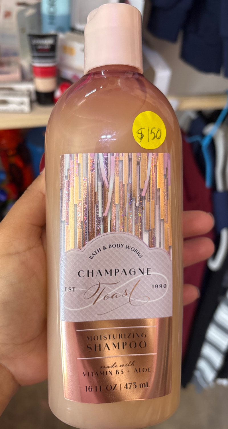 Shampoo b&bw champagne toast