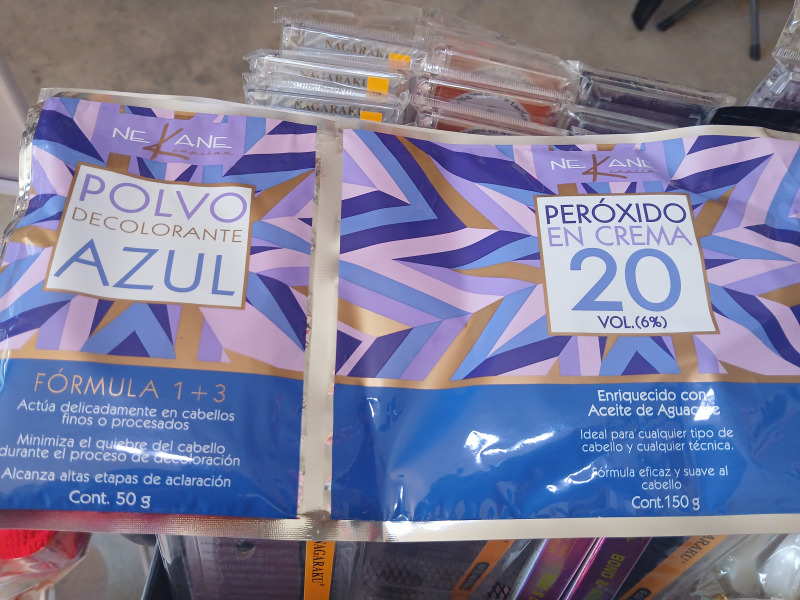 Polvo decolorante azul del 20
