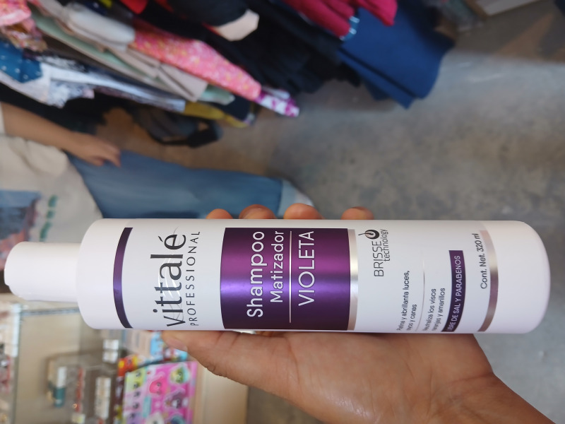 Shampoo matizado violeta