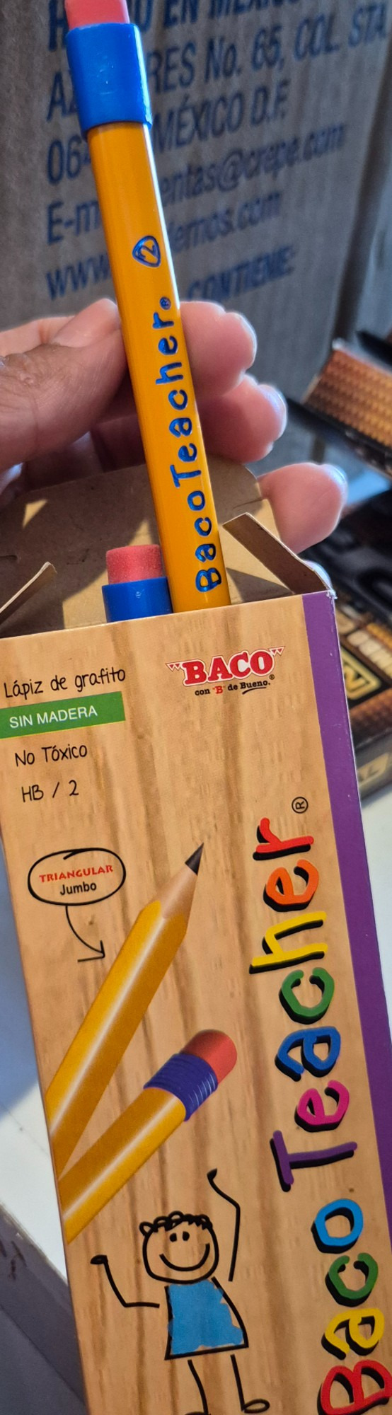 Lapiz triangular kinder