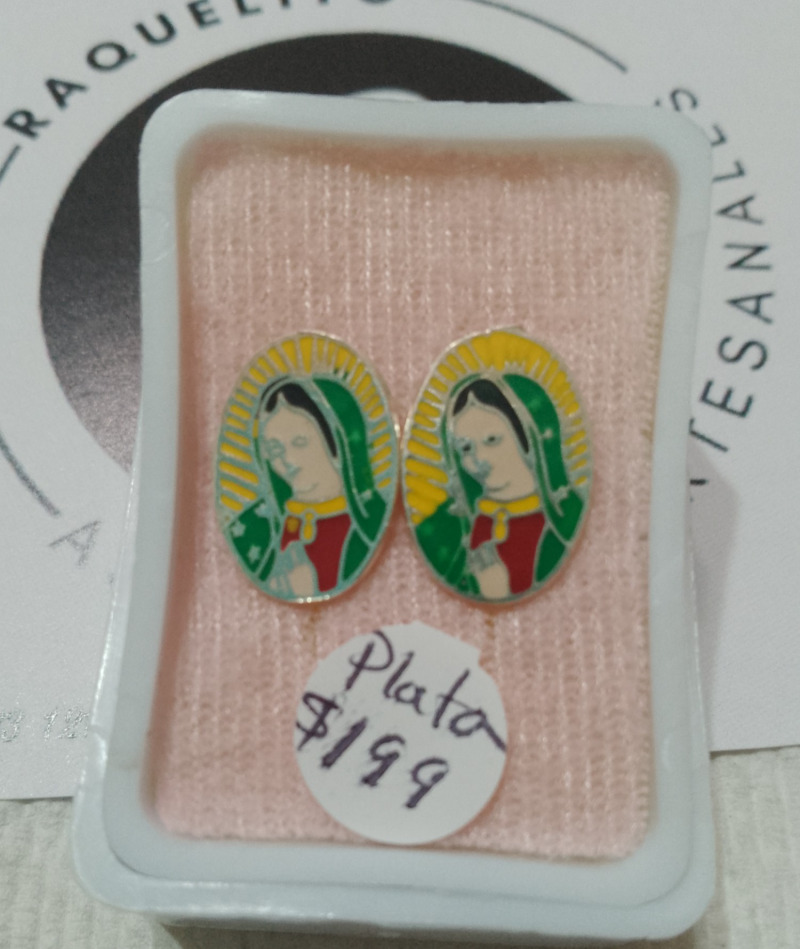 Arete virgen plata .925