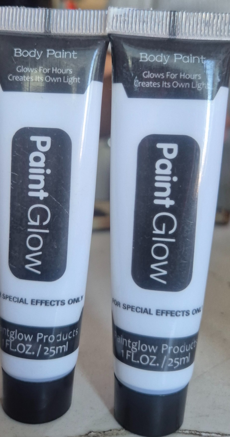Pintura blanca hallowen