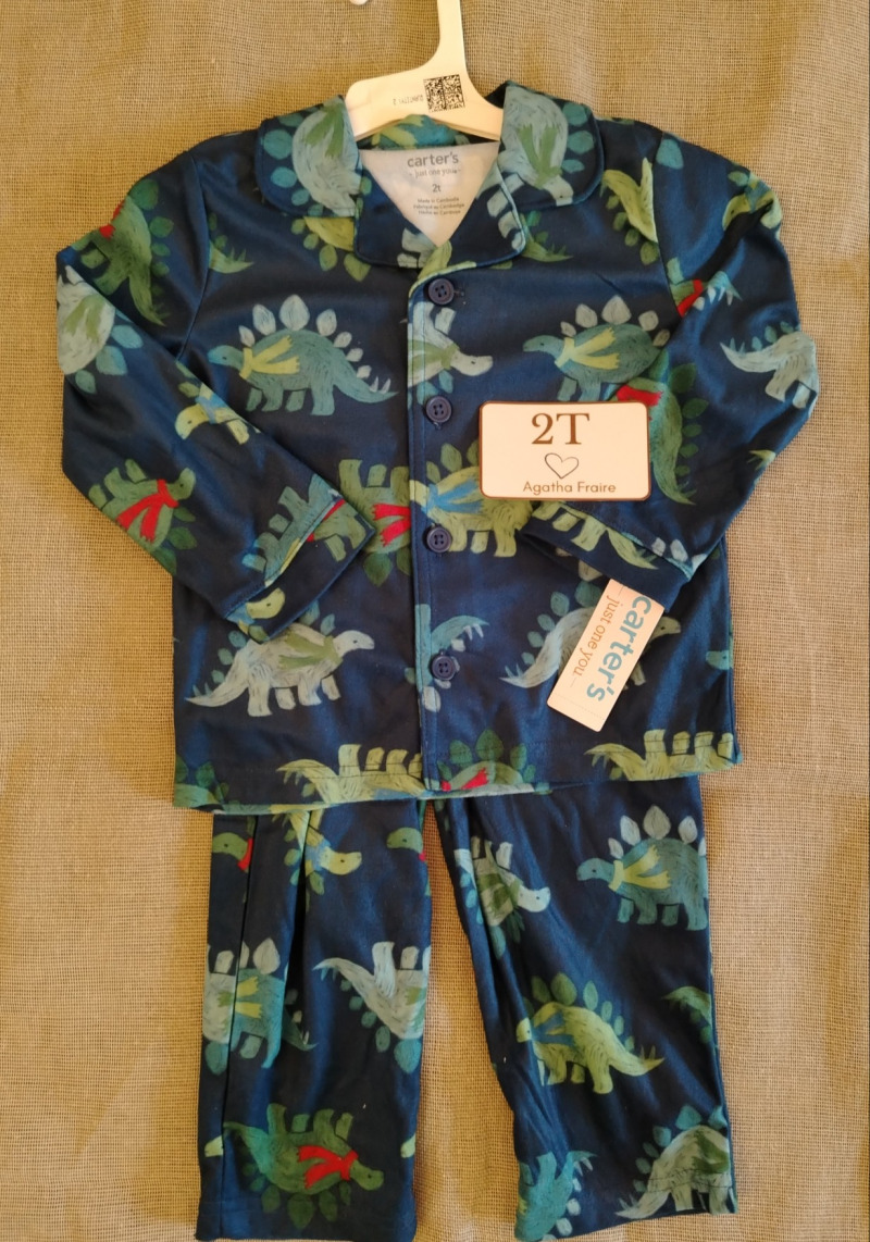 Pijama carter's niño azul