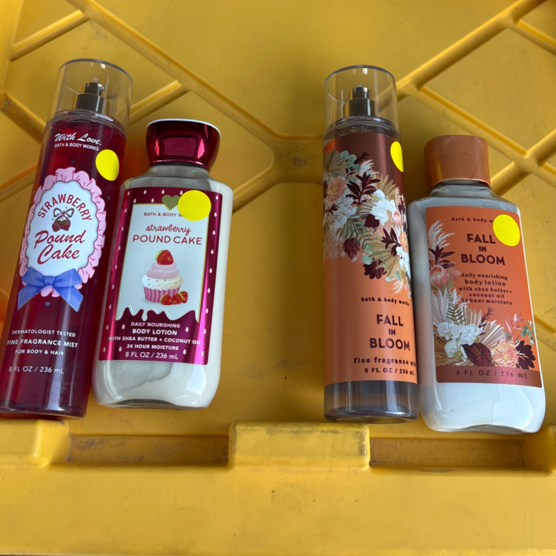 Dúo pound cake Bath and body works